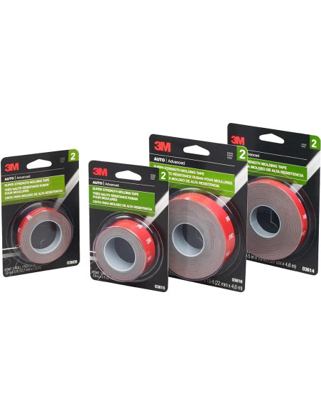 Cinta de Moldeo 3M VHB 1.27 cm x 4.57 m Doble Cara