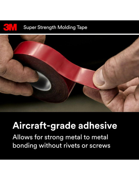 Cinta de Moldeo 3M VHB 1.27 cm x 4.57 m Doble Cara