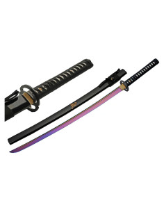 Katana Réplica SZCO de Acero Carbono 99 cm con Funda Qi