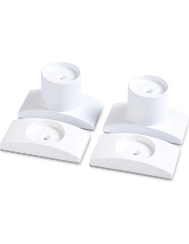 Extensor Wall Nanny - Kit de 4 para puertas de bebés 6.35 cm