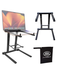 Soporte para Laptop Plegable AxcessAbles DJLTS01 - Aluminio Negro
