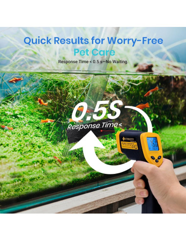 Termómetro Infrarrojo Etekcity Lasergrip 1080 -50C a 610C