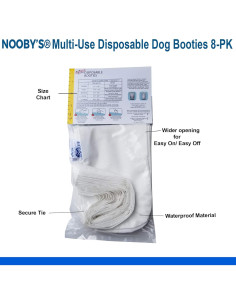 Botas de Recuperación para Perros Nooby's XS - Protección Heridas 2