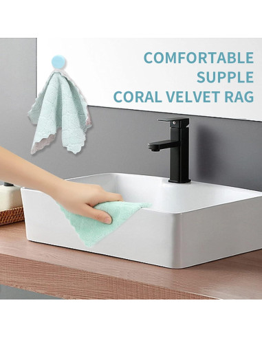 Paquete de 10 paños de cocina GADIEDIE microfibra absorbente