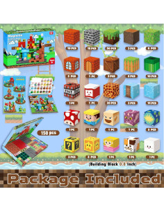 Bloques Magnéticos ToyUnited 150 PCS Juego de Construcción 2