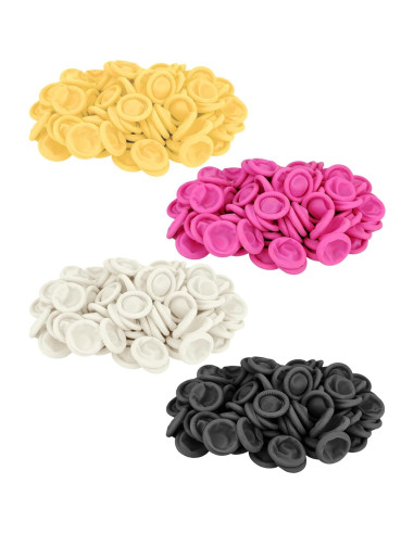 100 Protectores de Dedos de Láttex Antiestático QIANCAIWANG - Talla M