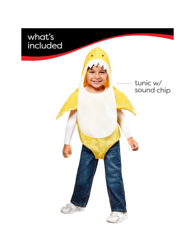 Disfraz Baby Shark Rubies para Niños Pequeños con Sonido