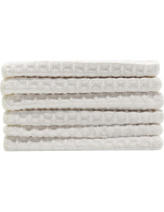 Paños de limpieza de microfibra VeraSong 30x30 cm 6 unidades beige 2