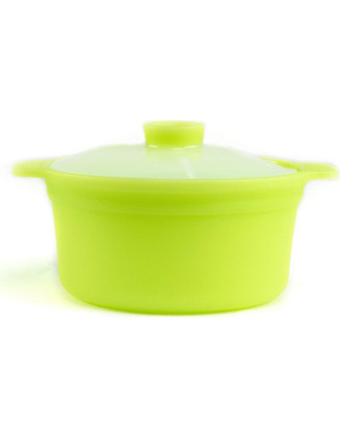 Vaporera de Silicona Invisioncorp 600ml Apta Microondas y Horno