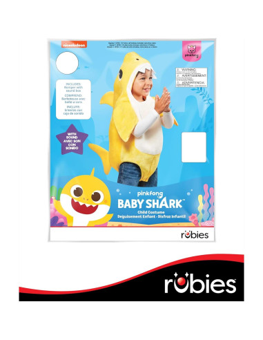Disfraz Baby Shark Rubies para Niños Pequeños con Sonido