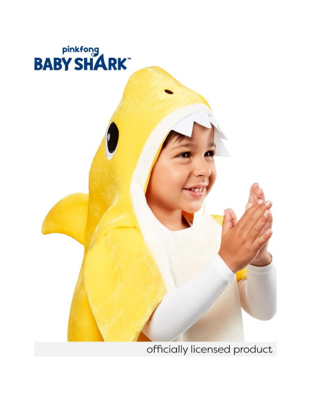 Disfraz Baby Shark Rubies para Niños Pequeños con Sonido