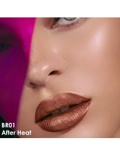 Pintalabios Líquido Metálico FOCALLURE BR01 - Larga Duración 2