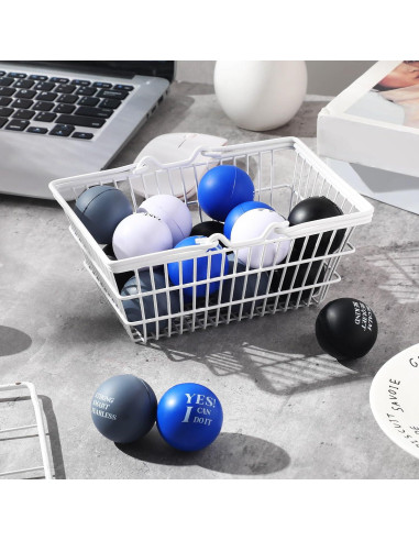 Zomiboo 20 Pelotas de Estrés Motivacionales Color Brillante