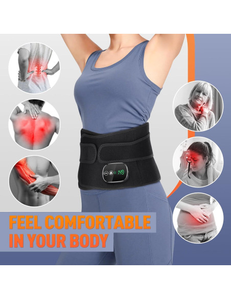 Almohadilla Calefactora Inalámbrica MOAJAZA con Masaje Almohadilla Calefactora Inalámbrica MOAJAZA con Masaje