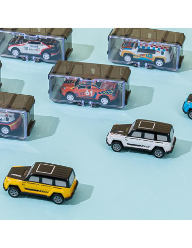 Caja de Almacenamiento para Autos de Juguete CamPeakGear 20 Pcs