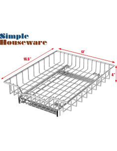Organizador de Cajón Deslizante Simple Houseware 43 cm x 33 cm 2