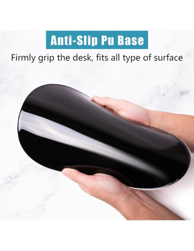 Alfombrilla de Ratón Ergonómica Armanza Beige con Soporte