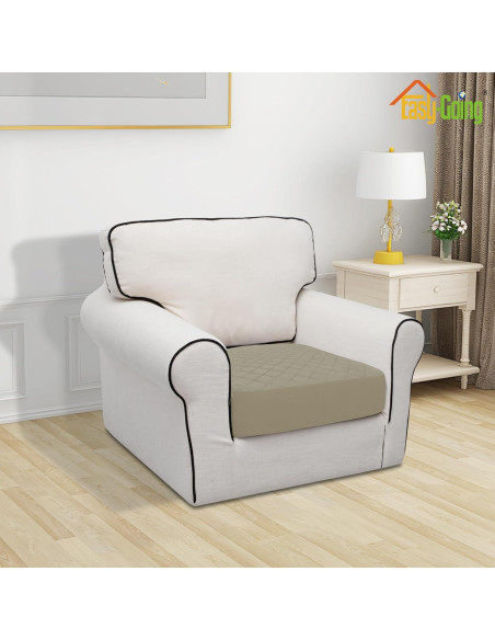 Funda de Cojín Impermeable Easy-Going Beige 1 Pieza 55.88x69.85cm