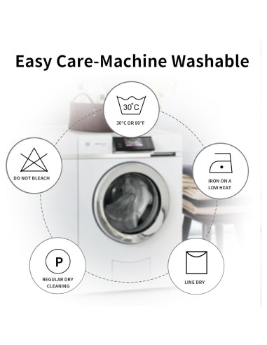 Funda de Cojín Impermeable Easy-Going Beige 1 Pieza 55.88x69.85cm