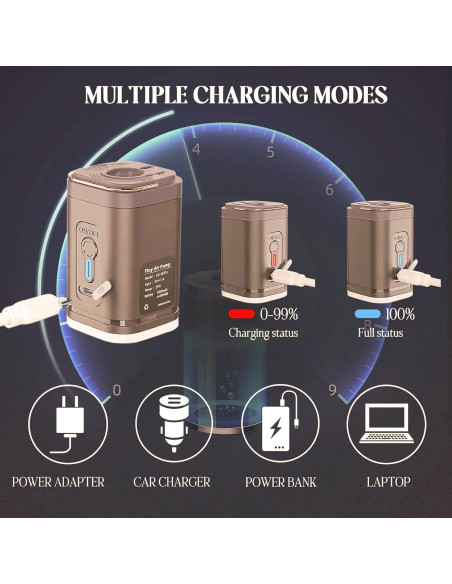 Mini Bomba de Aire Eléctrica Kunpengzhi GR-107C4 Portátil