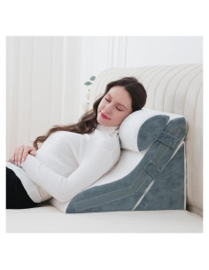 Juego de Almohadas en Cuña Ortopédicas Flyxunfri 3 Piezas