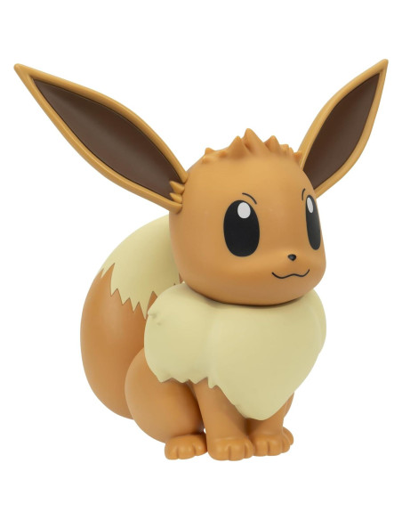 Figura de Vinilo Eevee Jazwares 20 cm Detalles Auténticos