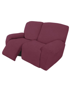Funda de Sofá Reclinable Easy-Going 6 Piezas Rosa Ceniza