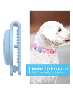 Funda de Silicona Skywin para Rastreador GPS de Apple - Azul Claro 2