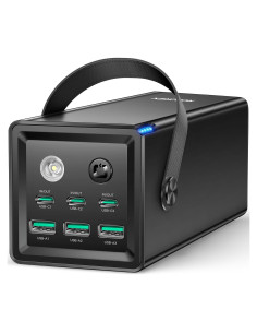 Cargador Portátil Rocoren 50000mAh 67.5W USB-C 6 Puertos