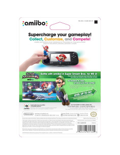 Amiibo Luigi - Nintendo - Super Smash Bros - Interactivo 2