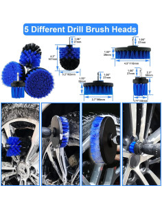 Kit de limpieza de coche 27 piezas Latamil con pistola de espuma 2