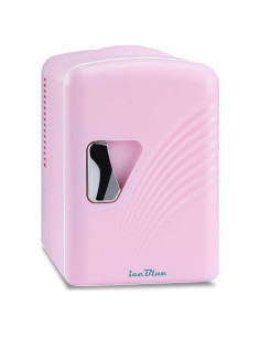 Mini Nevera Iceblue 4L Rosa Compacta para Maquillaje y Snacks