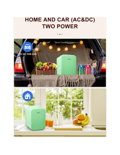 Mini Nevera Reemix 3.7L Portátil Enfriador y Calentador Verde 2