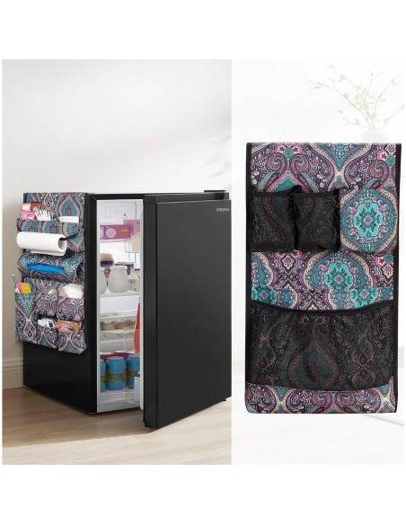 Organizador de Mini Nevera Rexmica 14 Bolsillos Verde Bohemia Organizador de Mini Nevera Rexmica 14 Bolsillos Verde Bohemia
