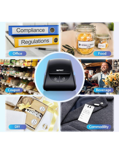 Impresora de Etiquetas Térmicas iDPRT SP310 - Ancho 25-80mm