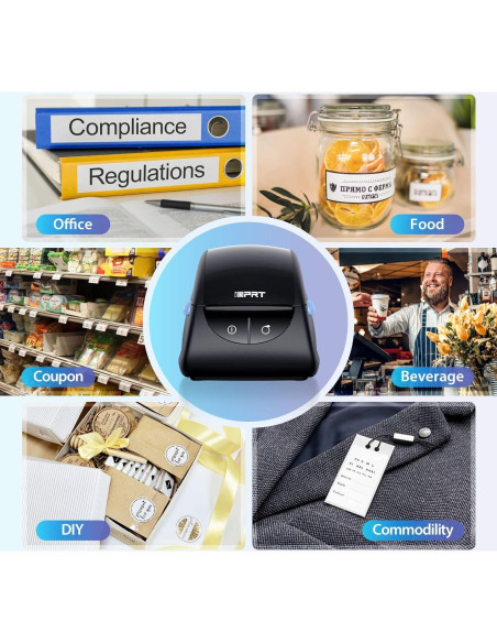 Impresora de Etiquetas Térmicas iDPRT SP310 - Ancho 25-80mm