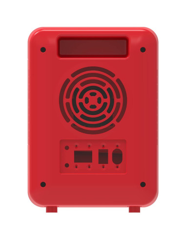 Mini Refrigerador Portátil Curtis MIS135BUD 4L Rojo