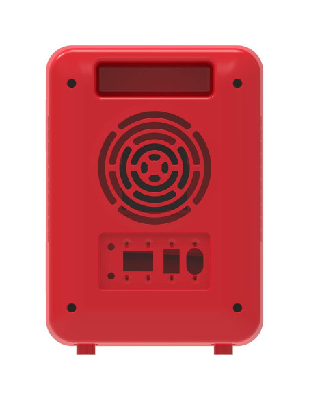 Mini Refrigerador Portátil Curtis MIS135BUD 4L Rojo