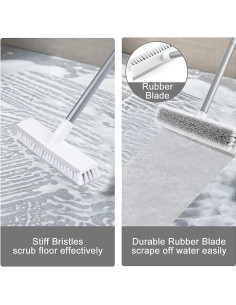 Cepillo de Fregado de Suelo 2 en 1 SUPERWASH PLUS 137 cm 2