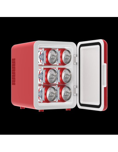 Mini Refrigerador Portátil Curtis MIS135BUD 4L Rojo