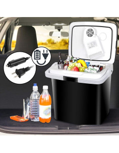 Mini Nevera Eléctrica ZENY 26L para Coche 12V DC Portátil 2