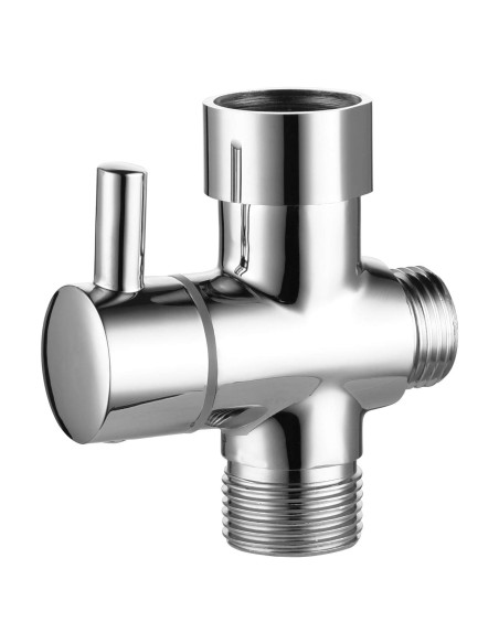 Adaptador T de Latón CIENCIA para Bidet 7/8" Cromo Adaptador T de Latón CIENCIA para Bidet 7/8" Cromo