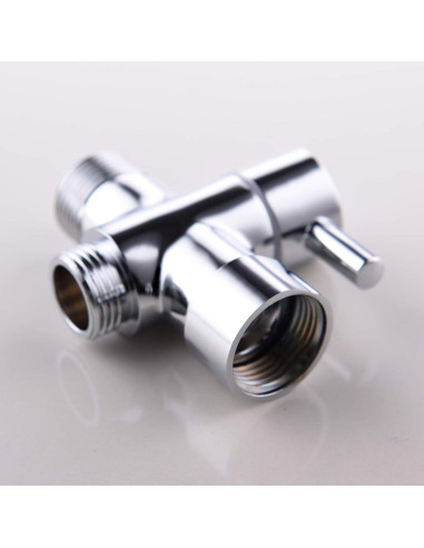 Adaptador T de Latón CIENCIA para Bidet 7/8" Cromo