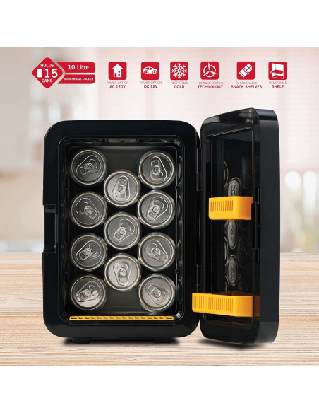 Mini Nevera Portátil Ukonic NFL Pittsburgh Steelers 10L