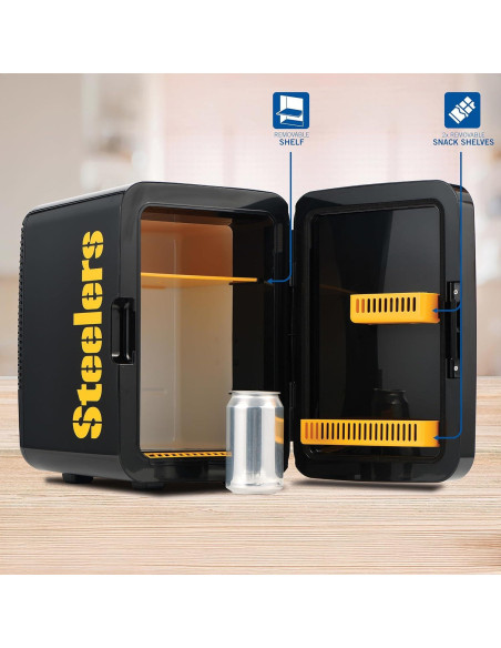 Mini Nevera Portátil Ukonic NFL Pittsburgh Steelers 10L