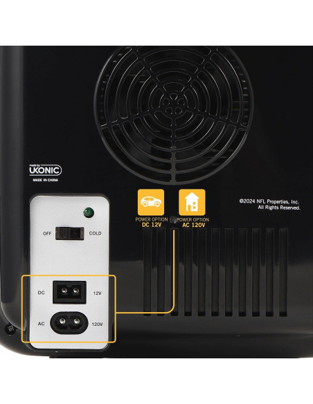 Mini Nevera Portátil Ukonic NFL Pittsburgh Steelers 10L