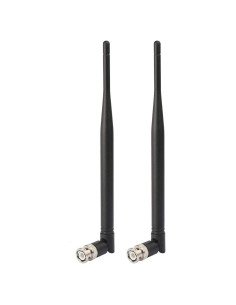 Receptor de Micrófono Inalámbrico Bingfu Antena BNC 215mm (Paquete de 2)