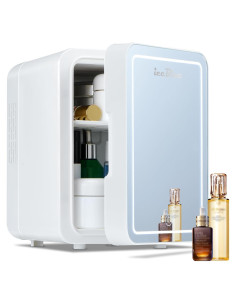 Mini Nevera Iceblue 4L con Espejo LED Regulable Blanca
