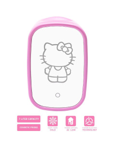 Refrigerador de Belleza Ukonic Hello Kitty 7L con Espejo LED 2