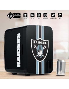 Mini Nevera Ukonic Las Vegas Raiders 10L - Enfriador Portátil 2